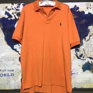 Men’s Orange Polo